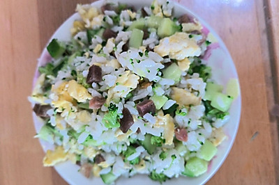 小清新蛋炒饭