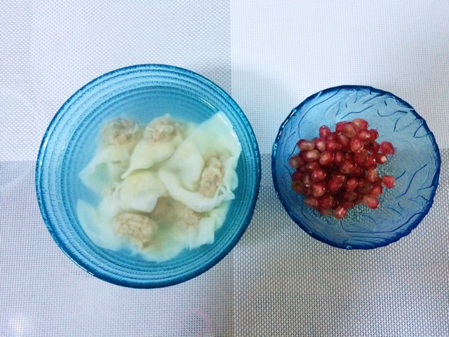 鲜肉西芹小馄饨