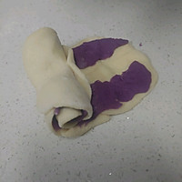 紫薯馒头&玫瑰花卷的做法图解14