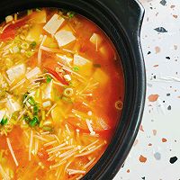 #本周热榜#番茄豆腐汤的做法图解14