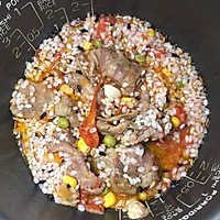 番茄肥牛电饭锅焖饭的做法图解6