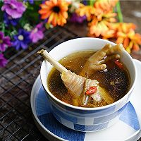 虫草红枣鸡腿汤的做法图解8