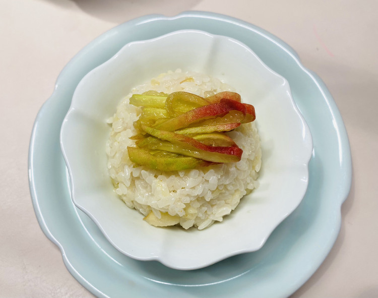 轻食古风桃子饭的做法