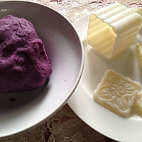 月饼季----少油少糖版 紫薯月饼的做法图解8