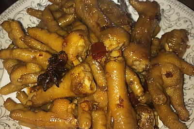啤香辣鸡爪