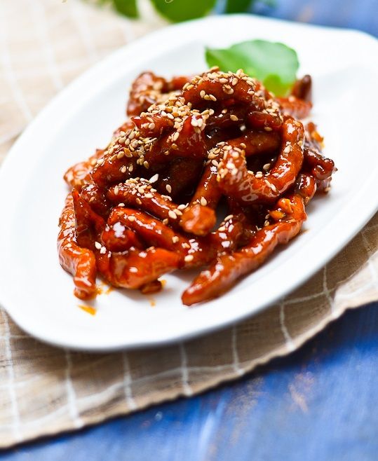 糖醋里脊  很开胃