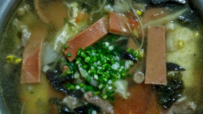 家常版荤豆花