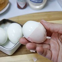 #2022烘焙料理大赛料理组复赛#鸡蛋番茄沙拉三明治的做法图解4