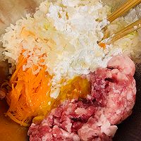 胡萝卜丝小肉饼的做法图解7