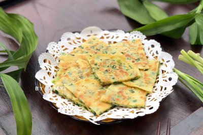 韭菜鸡蛋饼