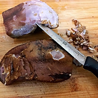 妈妈带来的美味——蒜苗炒腊猪舌的做法图解10
