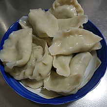 西葫芦香菜素饺子