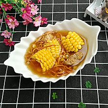 虫草花芡实玉米排骨汤