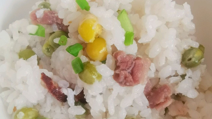 豌豆腊肉控饭