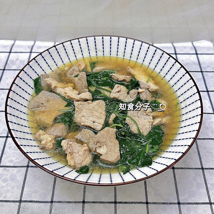 辣椒叶猪肝瘦肉汤的做法