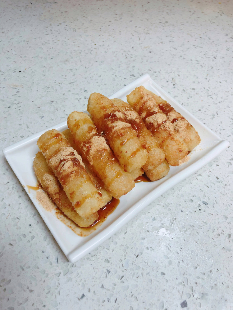 红糖糍粑的做法