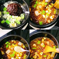 拯救半个西葫芦，和内脂豆腐一起炖个辣酱汤的做法图解3