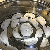 全自制猪肉藕丁馅饺子+皮的做法图解12