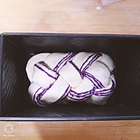 紫薯大理石纹土司的做法图解18