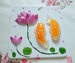 #精品菜谱挑战赛#锦鲤水晶糕的做法