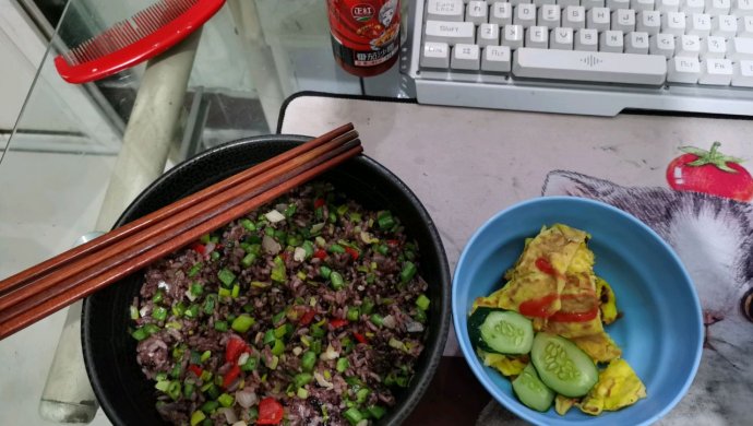 炒大米饭