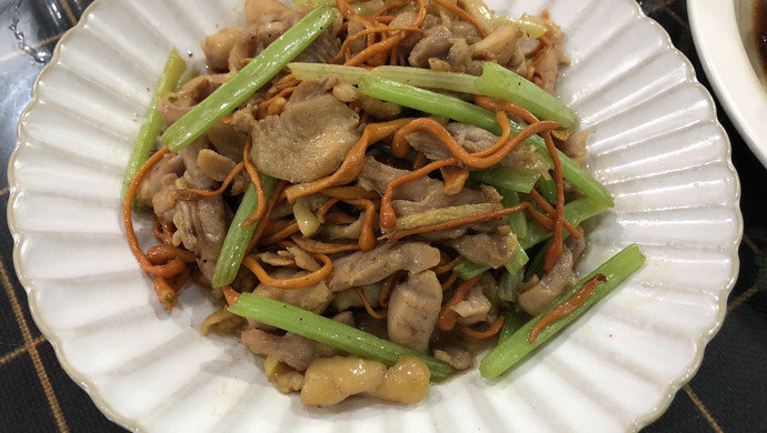 鸡丝汇虫草花