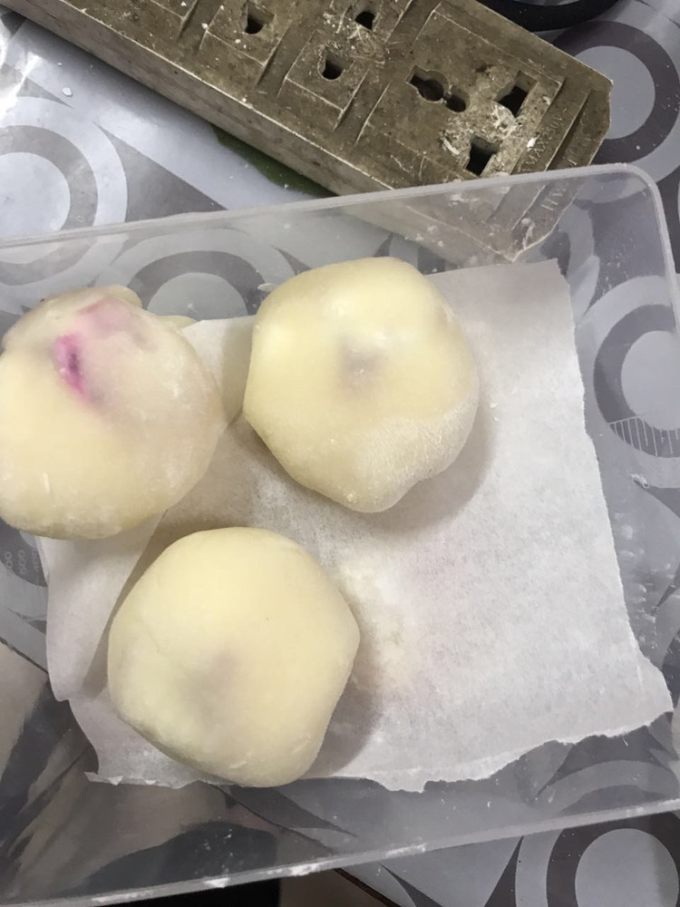 简易雪媚娘零失误的做法