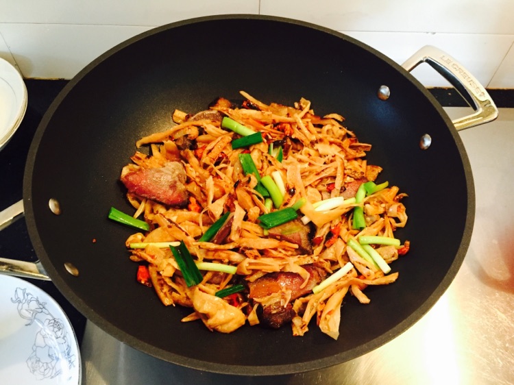 白辣椒辣肉的做法图解6
