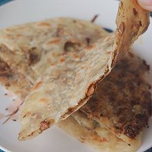 酥脆梅干菜饼