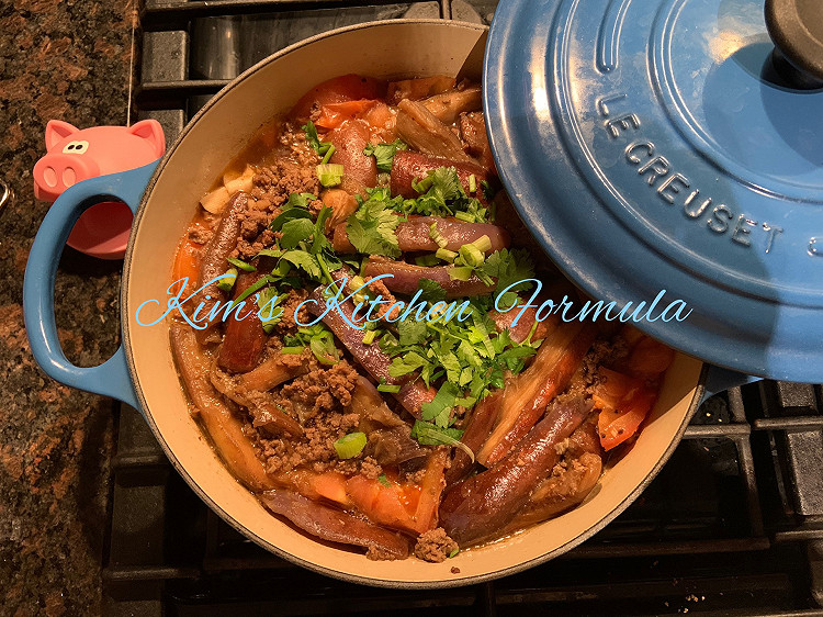 豆腐茄子煲的做法