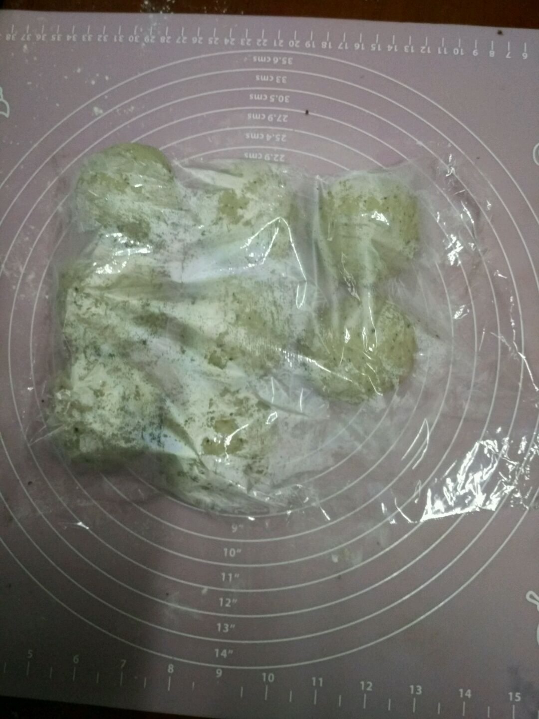 黑豆浆豆沙夹心面包的做法图解3