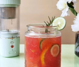 #15分钟周末菜#超级西瓜水果茶的做法