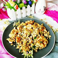 石斛花炒鸡蛋的做法图解9