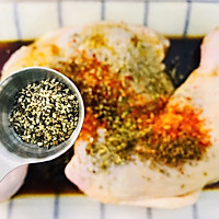 感恩有你～蜜汁时蔬烤鸡腿的做法图解14