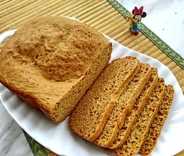 #相聚组个局#云食谱一键红糖全麦面包的做法