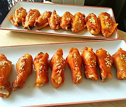 烤鸡翅-自制烤鸡翅酱料-烤箱版的做法