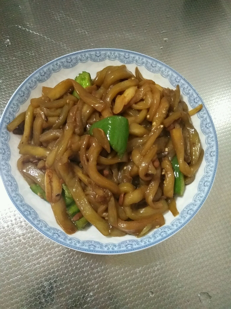 蒜香茄条的做法