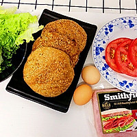 烧饼汉堡的做法图解1
