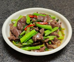 小炒牛肉的做法