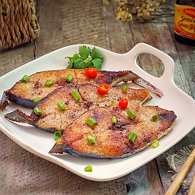 香煎孜然马鲛鱼