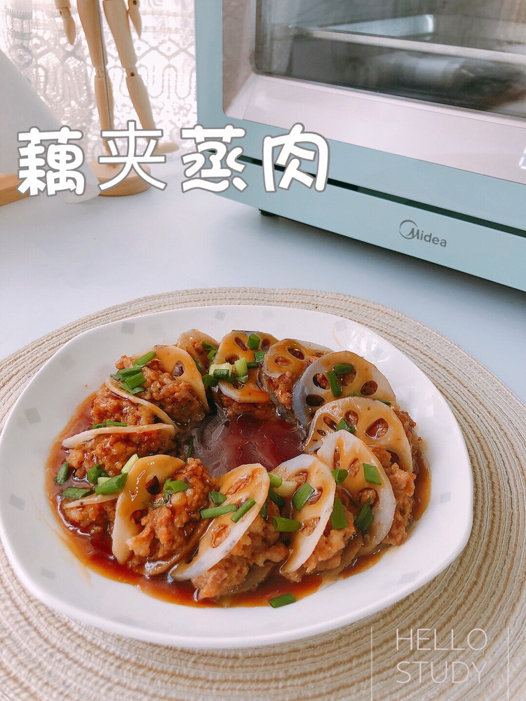 藕夹肉丸的做法