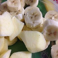 香蕉苹果奶昔#一起吃西餐#的做法图解3