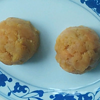 酸奶薯麦球的做法图解3