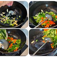 #轻食季怎么吃#瓜片 尖椒炒肉的做法图解5