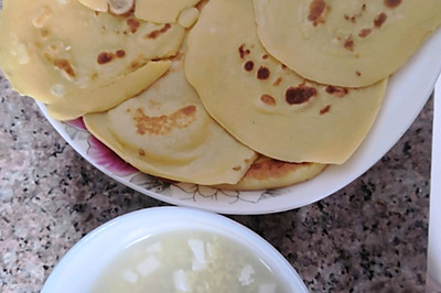 奶香小米面饼