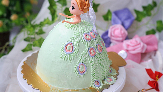 圆女孩的公主梦——芭芘蛋糕