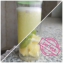 #夏日撩人滋味#3分钟get! 柠檬+青提鲜果汁，夏日绝配