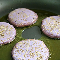 奶香紫薯糯米饼#金龙鱼外婆乡小榨菜籽油 最强家乡菜#的做法图解12