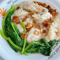 #解腻开胃就吃它#青菜海鲜饺子汤的做法图解12