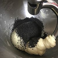 黑芝麻吐司的做法图解3
